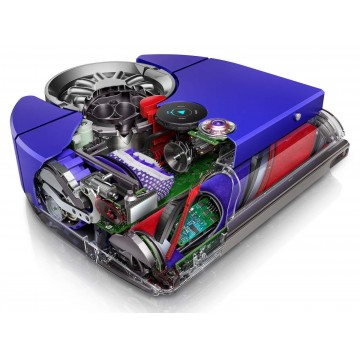 Dyson 360 Vis Nav Vinci 304623-01 Σκούπα Ρομπότ για Σκούπισμα & Σφουγγάρισμα με Χαρτογράφηση και Wi-Fi Μωβ Dyson 360 Vis Nav Vinci 304623-01 Σκούπα Ρομπότ για Σκούπισμα & Σφουγγάρισμα με Χαρτογράφηση και Wi-Fi Μωβ